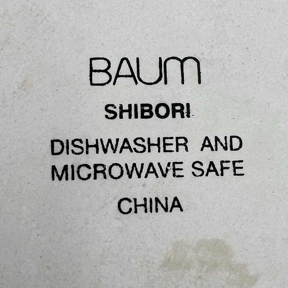 BAUM Shibori Aqua Turquoise 9